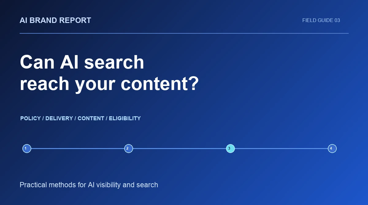 AI Search Crawler Access: A Practical Audit for ChatGPT, Perplexity, and Google