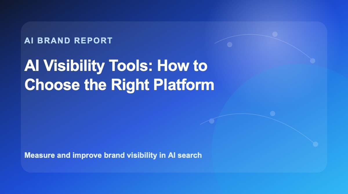 AI Visibility Tracking Success Metrics: What to Measure and Why