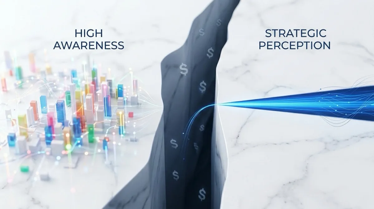 Awareness vs. Perception: The Revenue Divide